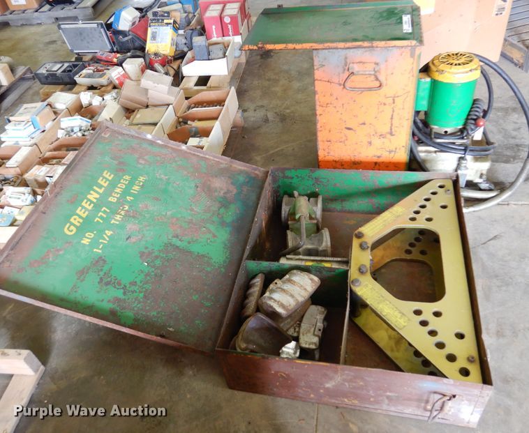 image for item JT9541 Greenlee 777 pipe bender