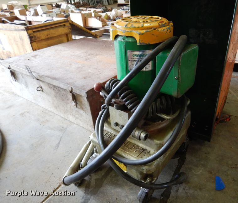 image for item JT9541 Greenlee 777 pipe bender