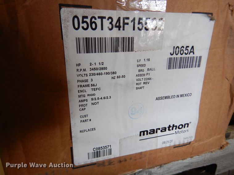 image for item JT9543 Electric motors