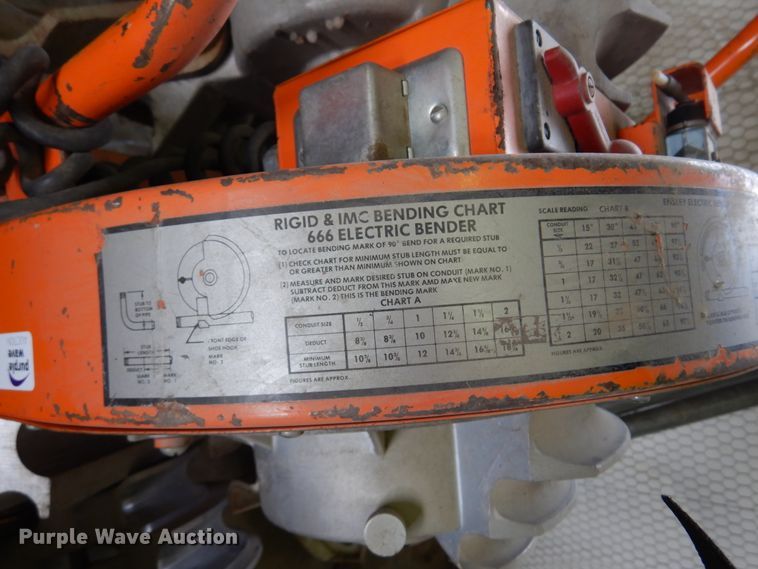 image for item JT9546 Ensley  pipe bender