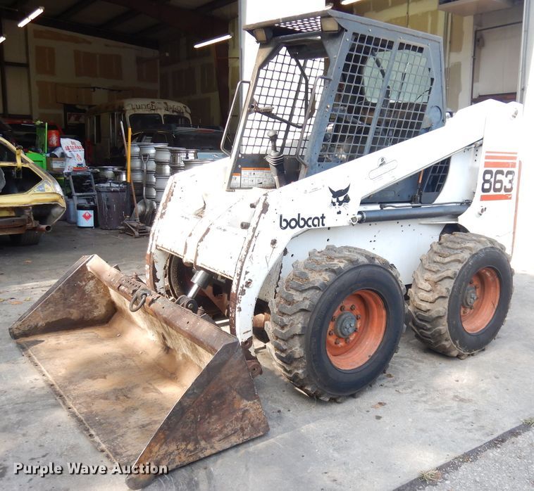 image for item KP9800 1998 Bobcat 863  skid steer loader