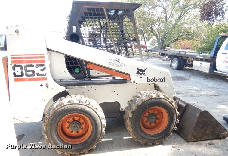 image for item KP9800 1998 Bobcat 863  skid steer loader