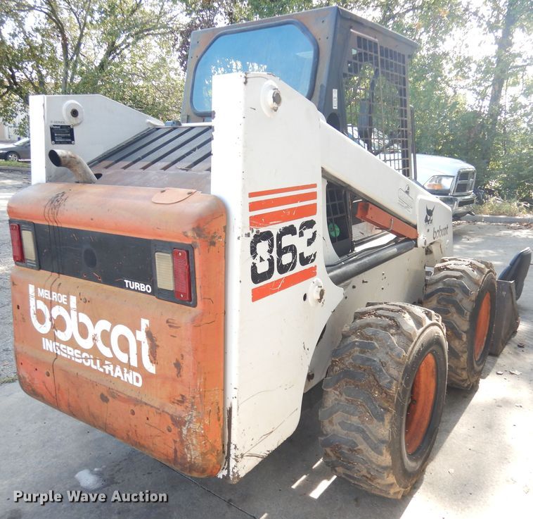 image for item KP9800 1998 Bobcat 863  skid steer loader