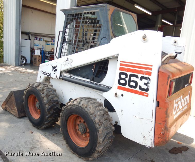 image for item KP9800 1998 Bobcat 863  skid steer loader