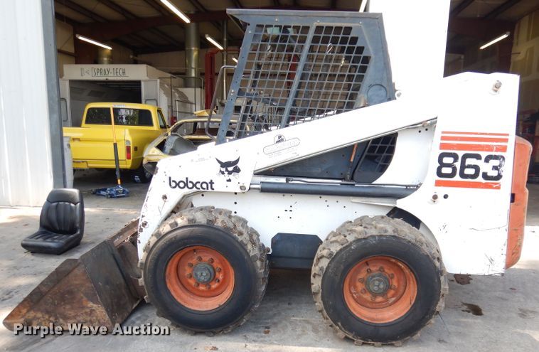 image for item KP9800 1998 Bobcat 863  skid steer loader