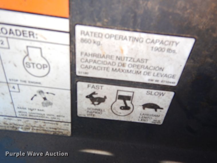 image for item KP9800 1998 Bobcat 863  skid steer loader