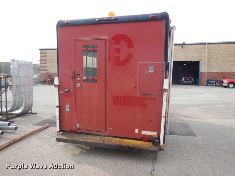 image for item KU9115 1999 Fiber  enclosed cargo trailer
