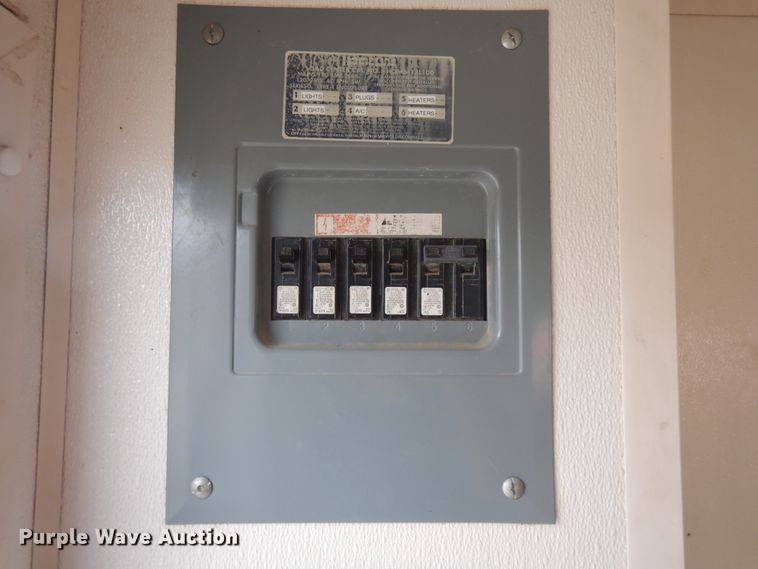 image for item KU9115 1999 Fiber  enclosed cargo trailer