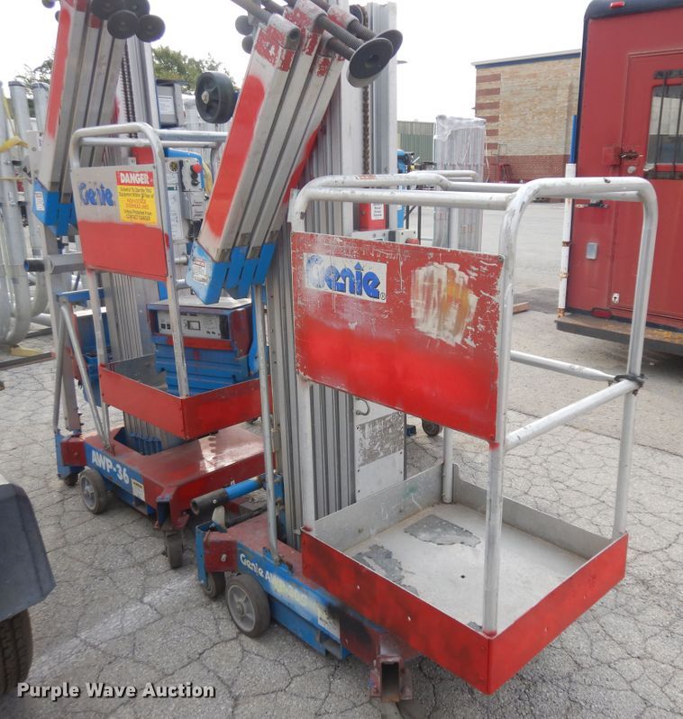 image for item KU9116 (3) Genie vertical lifts