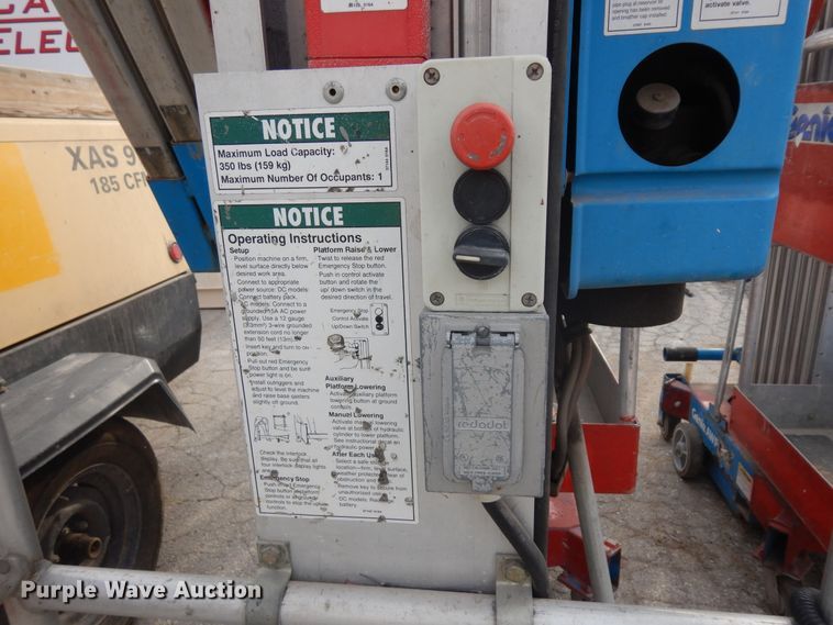 image for item KU9116 (3) Genie vertical lifts