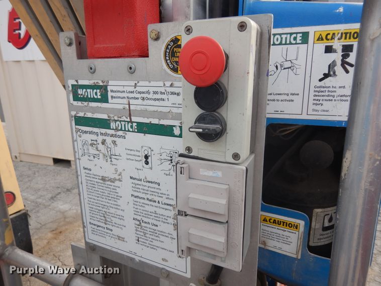 image for item KU9116 (3) Genie vertical lifts