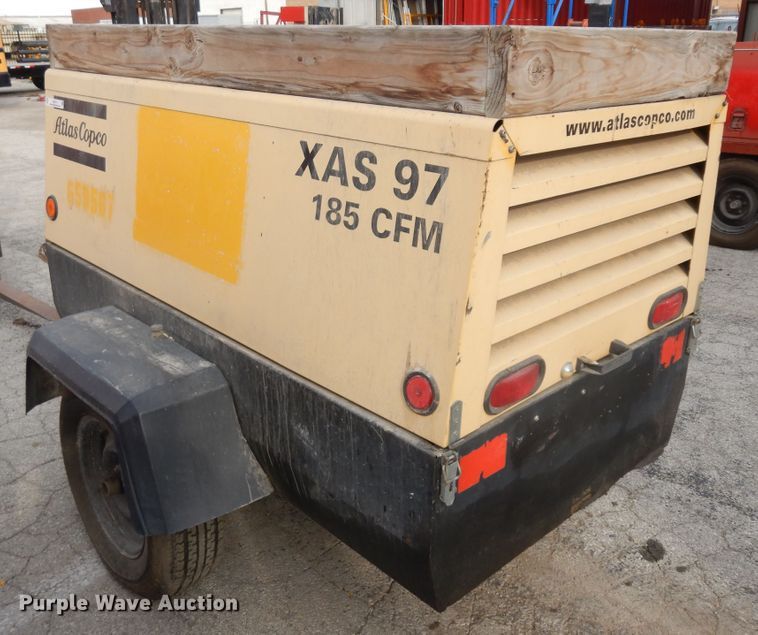 image for item KU9117 2006 Atlas Copco XAS 97  air compressor