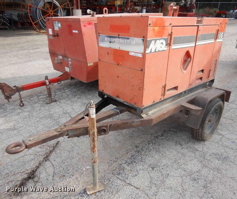 image for item KU9118 Multiquip Whisperwatt 15  generator