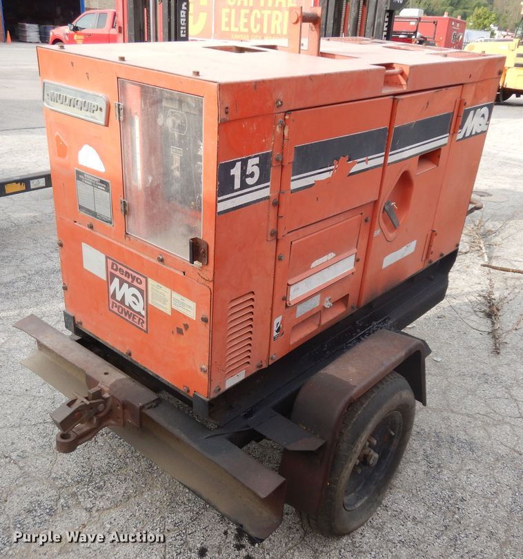 image for item KU9118 Multiquip Whisperwatt 15  generator