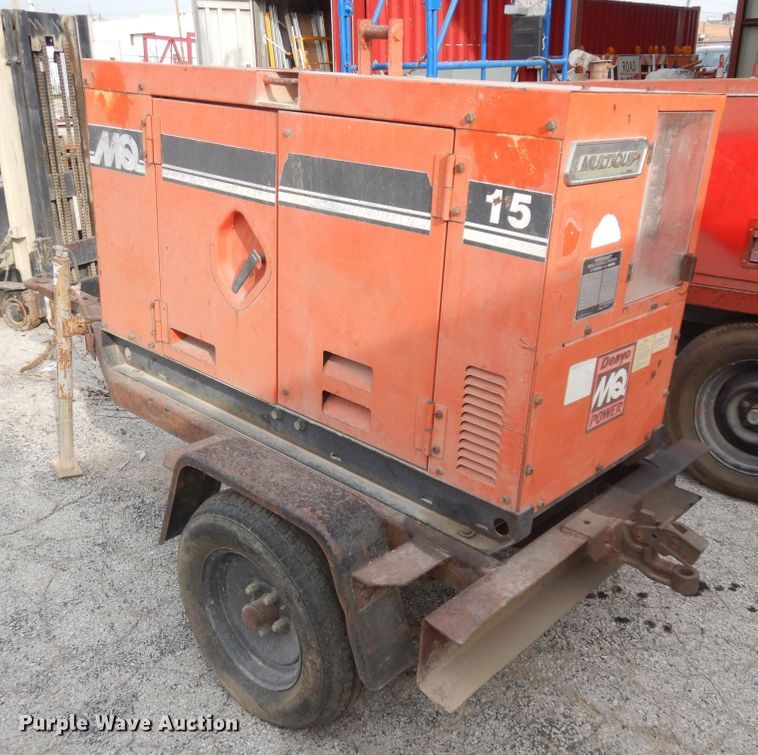 image for item KU9118 Multiquip Whisperwatt 15  generator