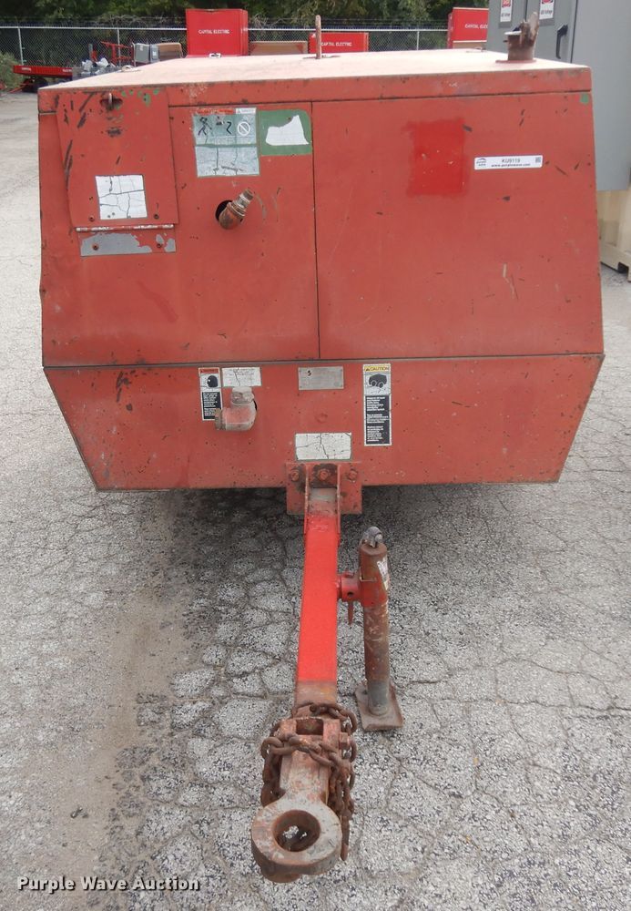 image for item KU9119 Sullair 185DPQ-JD  air compressor