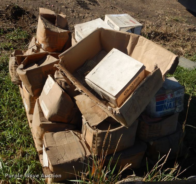 image for item KV9077 Approximately 36 boxes of nails
