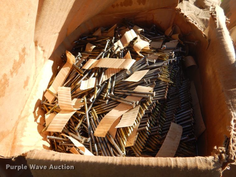 image for item KV9077 Approximately 36 boxes of nails