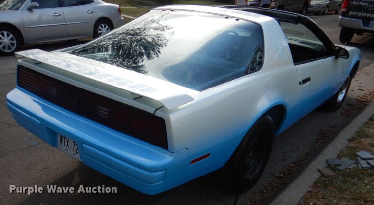 image for item KX9265 1985 Pontiac Firebird