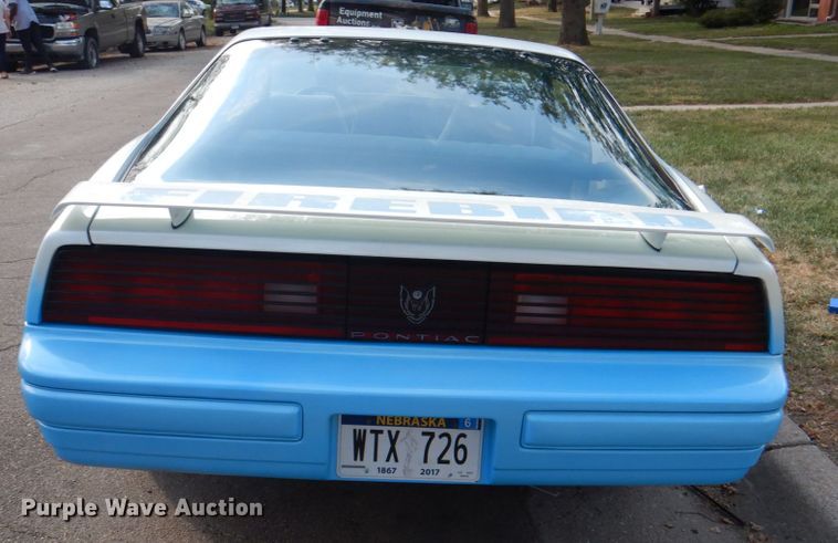 image for item KX9265 1985 Pontiac Firebird