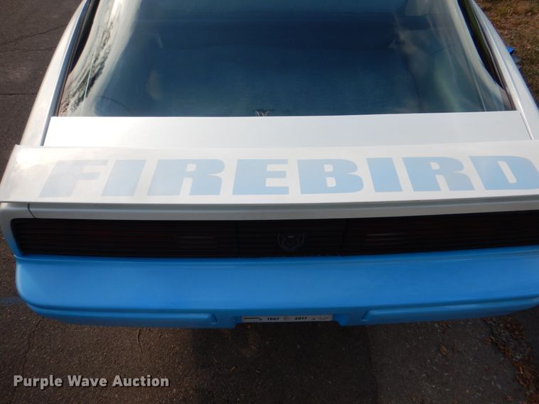 image for item KX9265 1985 Pontiac Firebird