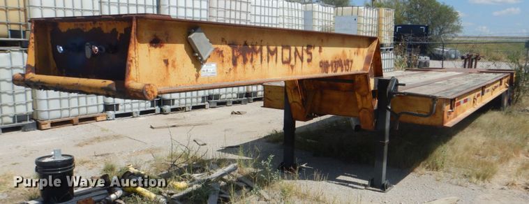 image for item DG1725 1981 Belshe T-10CN  equipment trailer