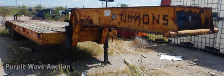 image for item DG1725 1981 Belshe T-10CN  equipment trailer