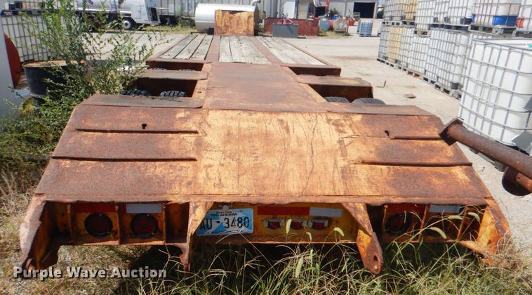 image for item DG1725 1981 Belshe T-10CN  equipment trailer