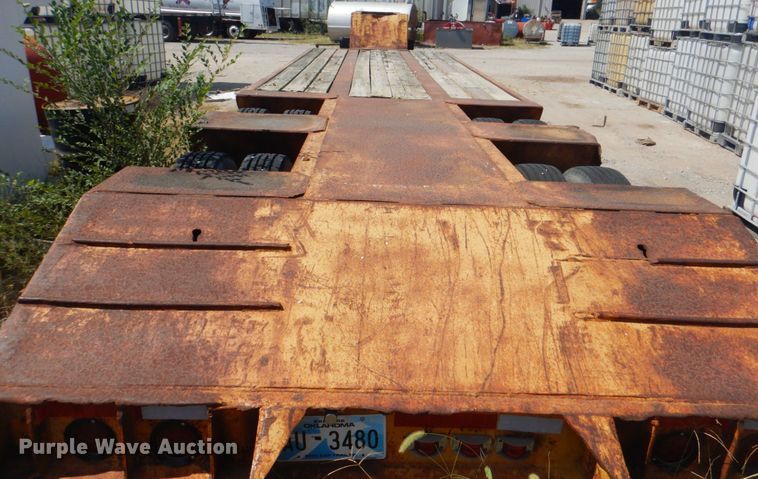 image for item DG1725 1981 Belshe T-10CN  equipment trailer