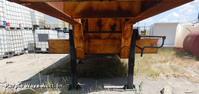 image for item DG1725 1981 Belshe T-10CN  equipment trailer