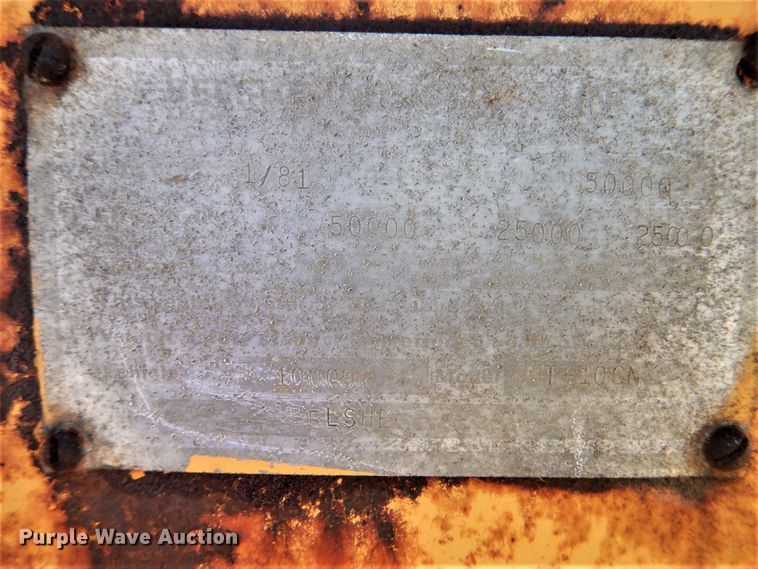 image for item DG1725 1981 Belshe T-10CN  equipment trailer