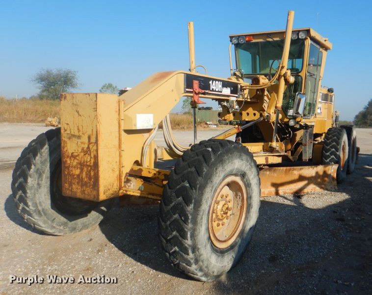 image for item DG1858 1995 Caterpillar 140H  VHP motor grader
