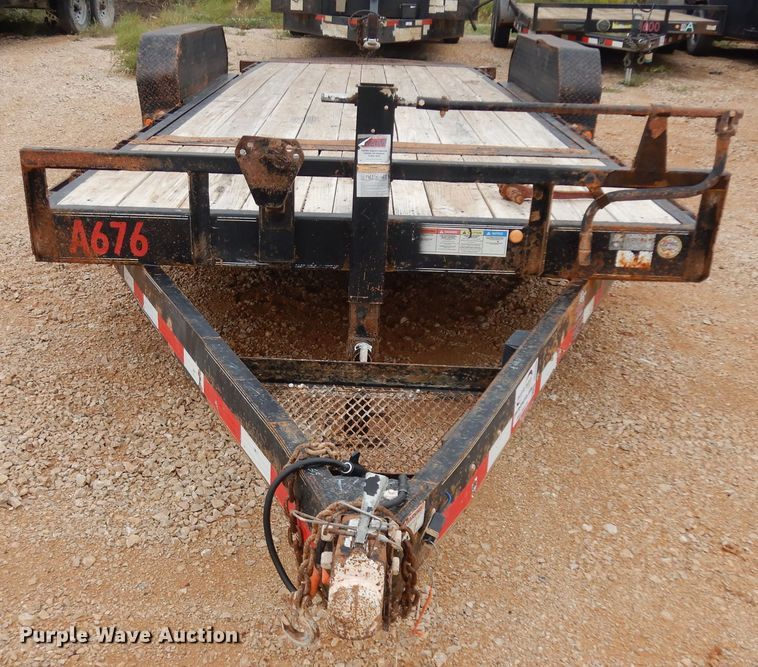 image for item DH7284 2015 PJ Trailers  tilt deck equipment trailer
