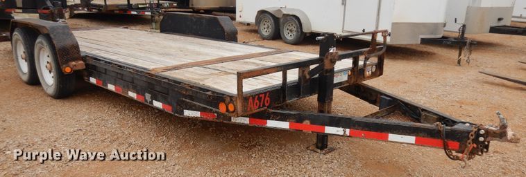 image for item DH7284 2015 PJ Trailers  tilt deck equipment trailer
