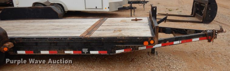 image for item DH7284 2015 PJ Trailers  tilt deck equipment trailer