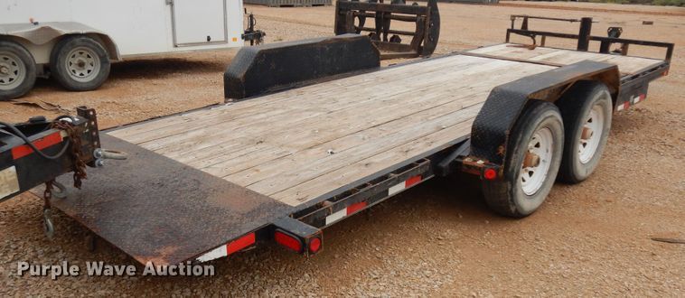 image for item DH7284 2015 PJ Trailers  tilt deck equipment trailer