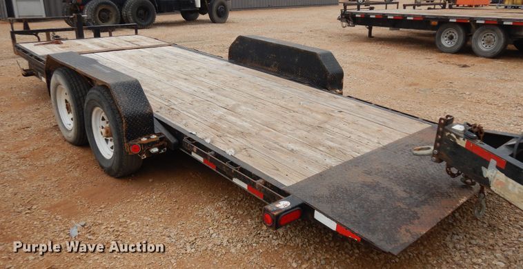 image for item DH7284 2015 PJ Trailers  tilt deck equipment trailer