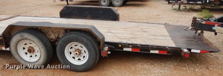 image for item DH7284 2015 PJ Trailers  tilt deck equipment trailer