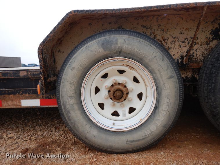 image for item DH7284 2015 PJ Trailers  tilt deck equipment trailer