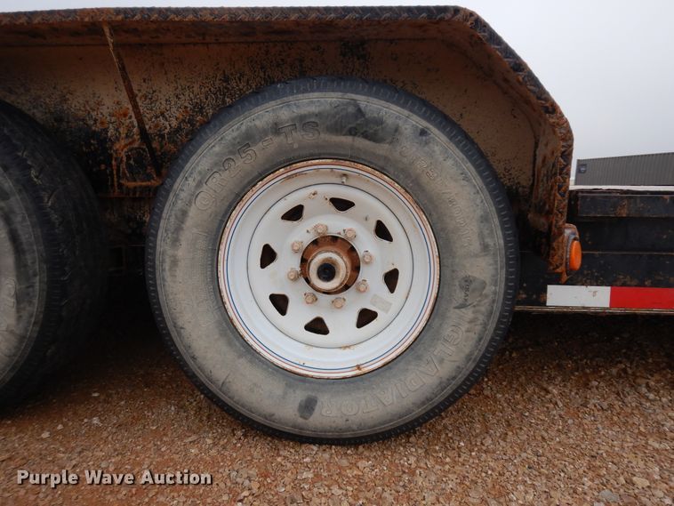 image for item DH7284 2015 PJ Trailers  tilt deck equipment trailer