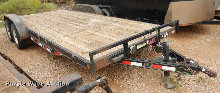 image for item DH7285 2014 PJ Trailers  equipment trailer