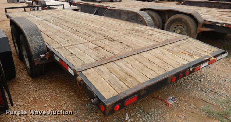 image for item DH7285 2014 PJ Trailers  equipment trailer
