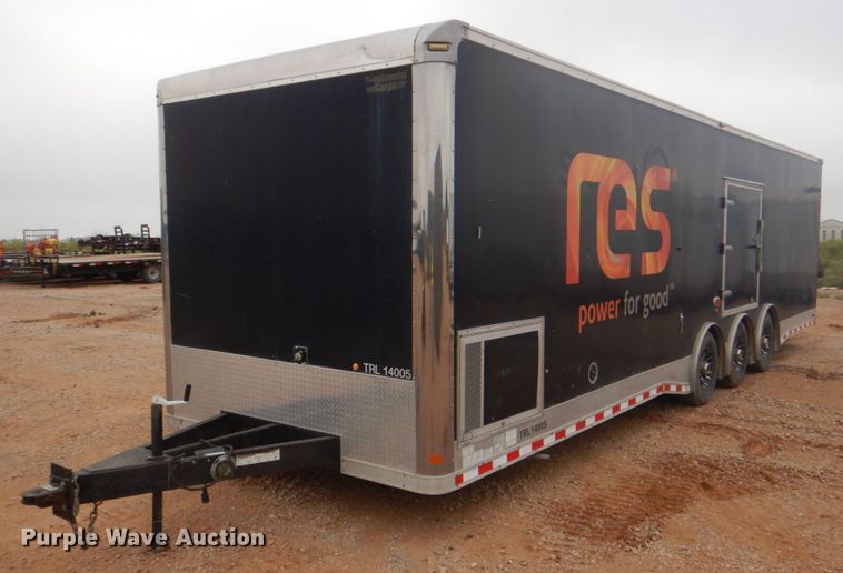 image for item DH7286 2014 Forest River  enclosed cargo trailer