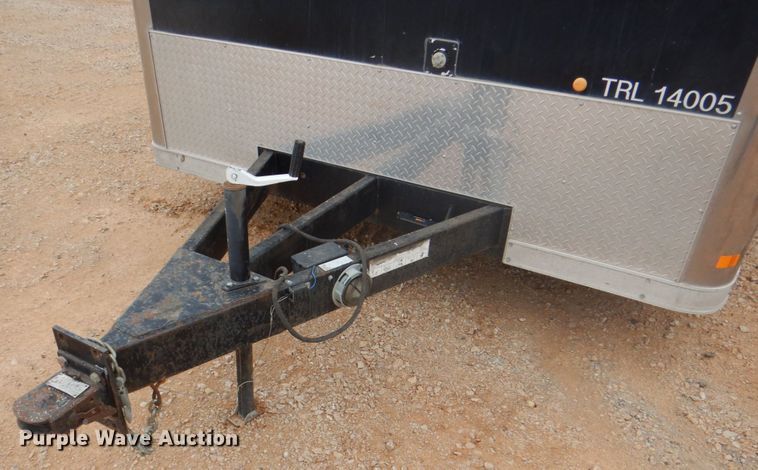 image for item DH7286 2014 Forest River  enclosed cargo trailer