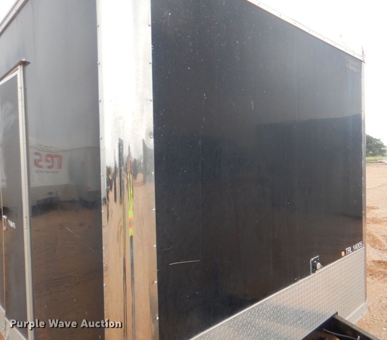 image for item DH7286 2014 Forest River  enclosed cargo trailer