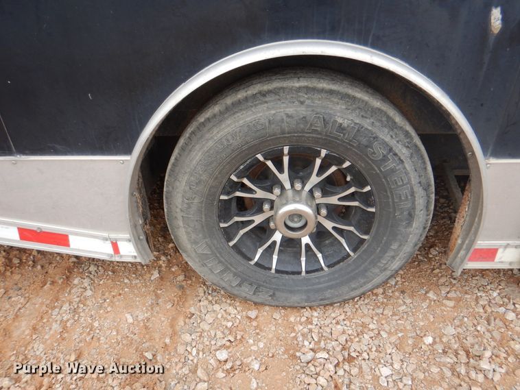 image for item DH7286 2014 Forest River  enclosed cargo trailer