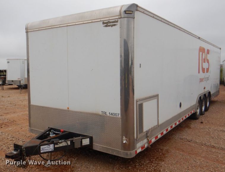 image for item DH7287 2014 Forest River  enclosed cargo trailer