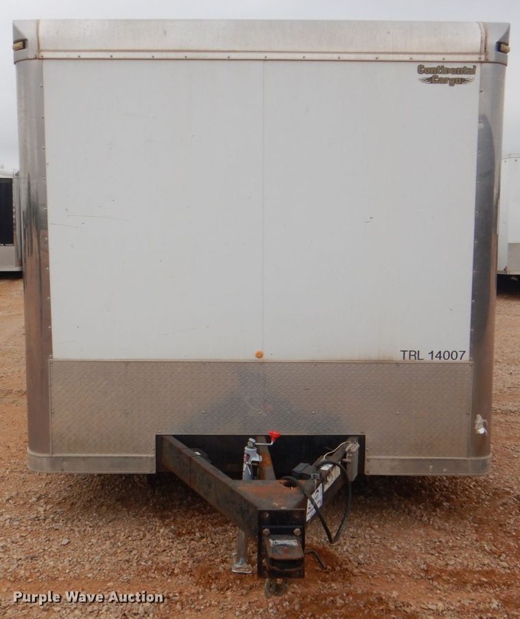 image for item DH7287 2014 Forest River  enclosed cargo trailer