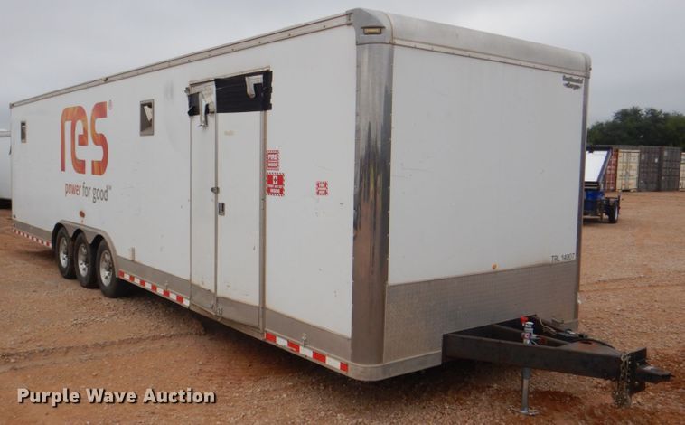 image for item DH7287 2014 Forest River  enclosed cargo trailer