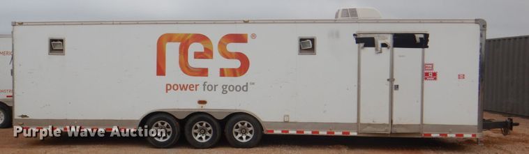 image for item DH7287 2014 Forest River  enclosed cargo trailer